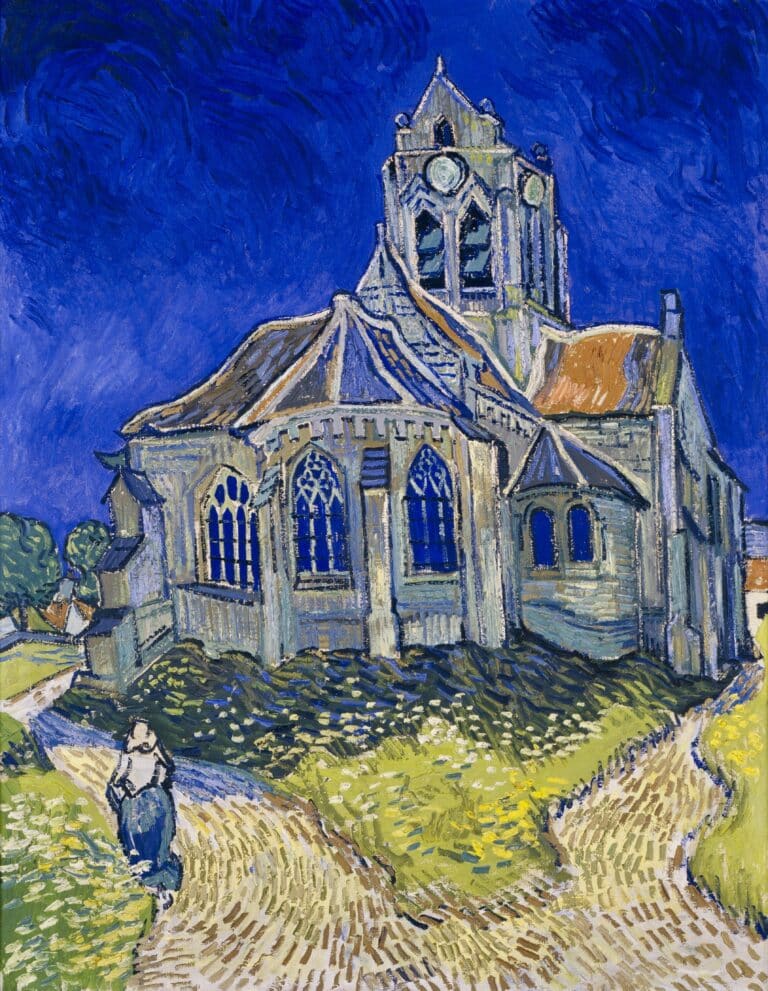 L’Église d’Auvers-sur-Oise – Van Gogh Vincent Van Gogh