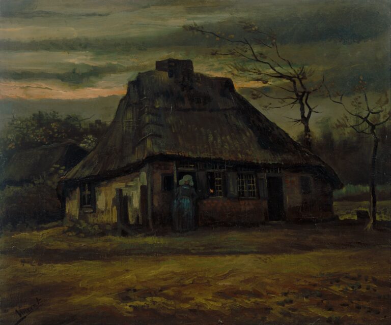 Le chalet – Van Gogh Vincent Van Gogh