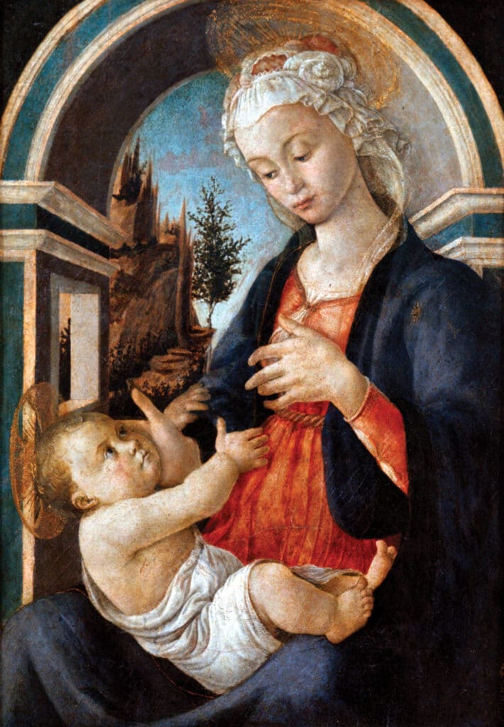 La Vierge et l’Enfant – Sandro Botticelli Sandro Botticelli