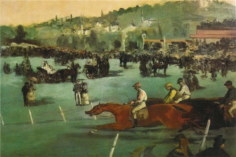 Courses de chevaux – Edouard Manet Édouard Manet