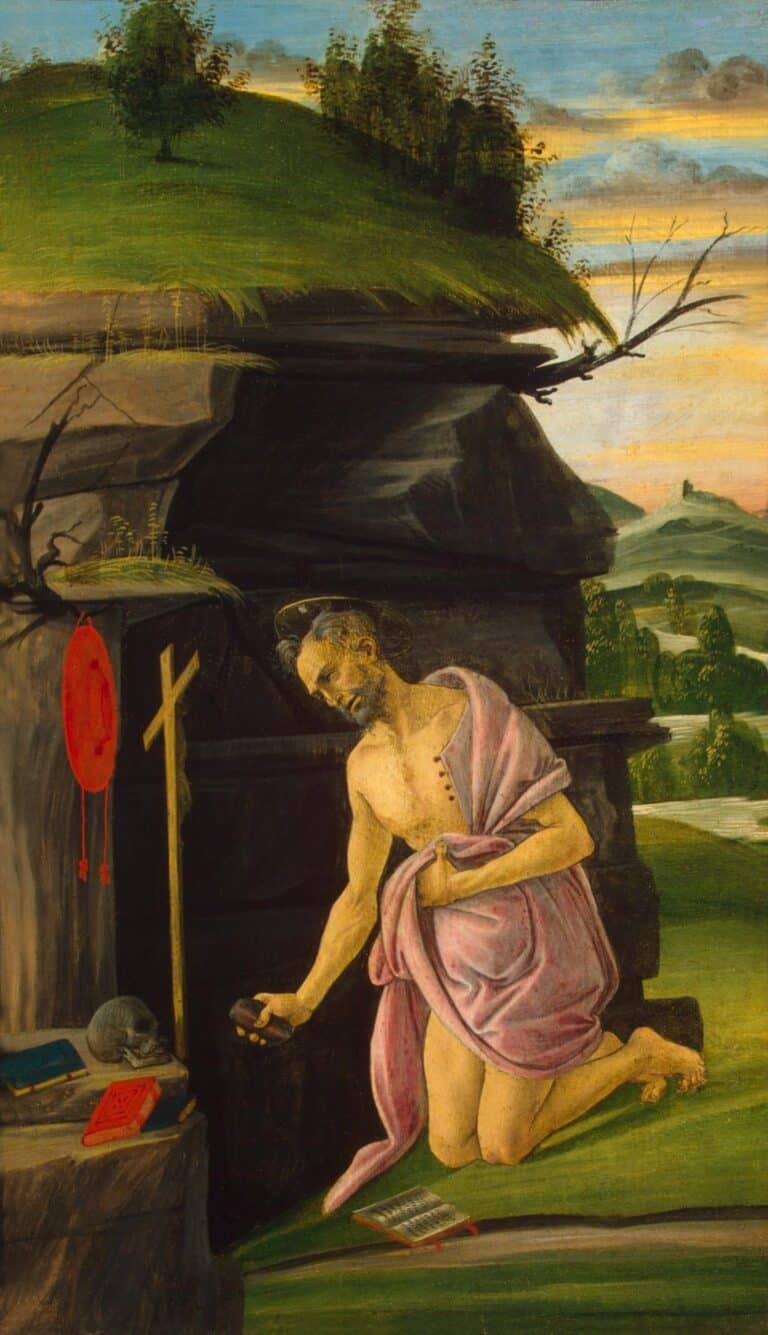 Saint Jerome – Sandro Botticelli Sandro Botticelli