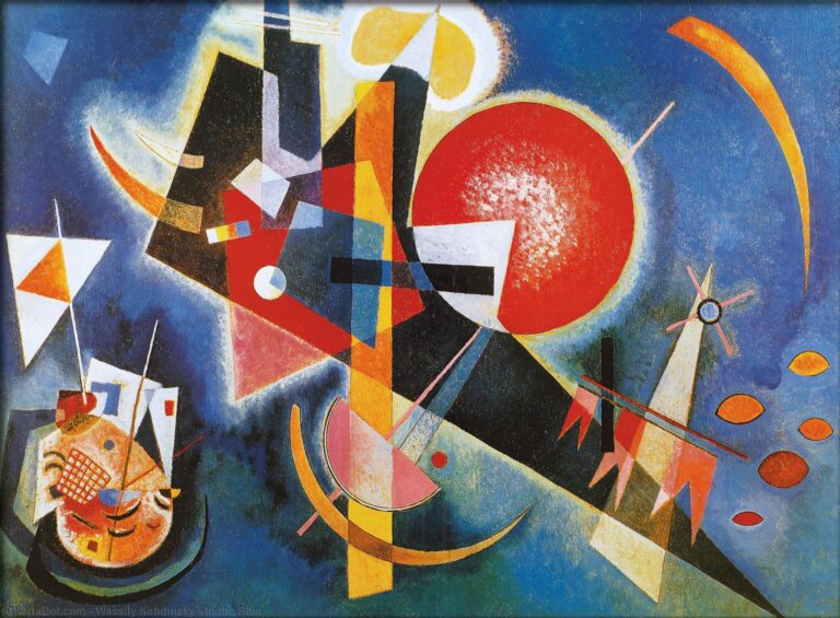 Dans le bleu – Vassily Kandinsky Vassily Kandinsky