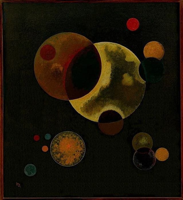 Cercles lourds – Vassily Kandinsky Vassily Kandinsky