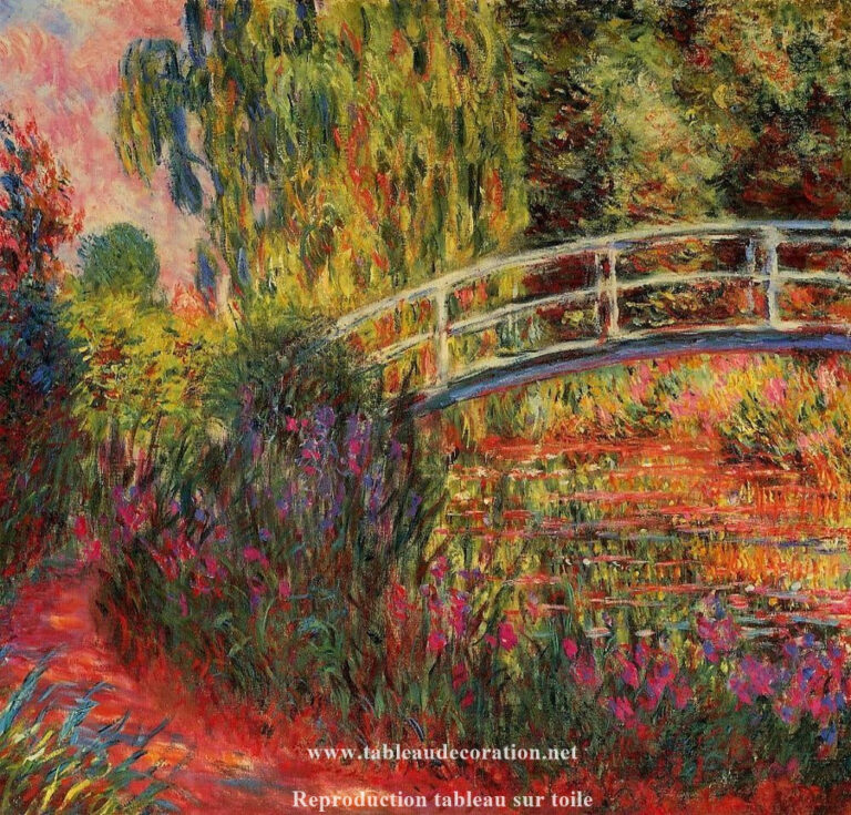 Tableau pont japonais – Monet Claude Monet