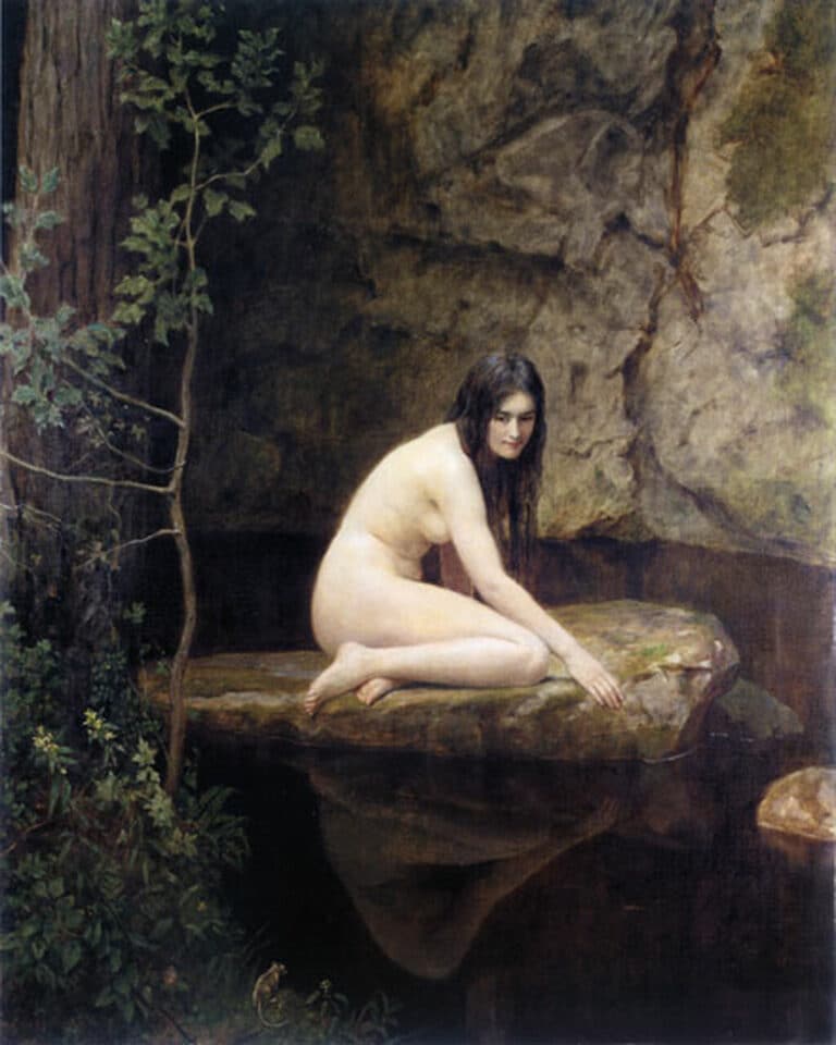 La nymphe d’eau de John Collier John Collier