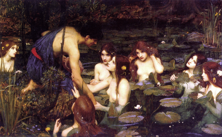 Hylas et les Nymphes – John William Waterhouse John William Waterhouse