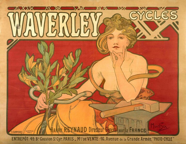 Cycles de Waverley – Mucha Alphonse Mucha