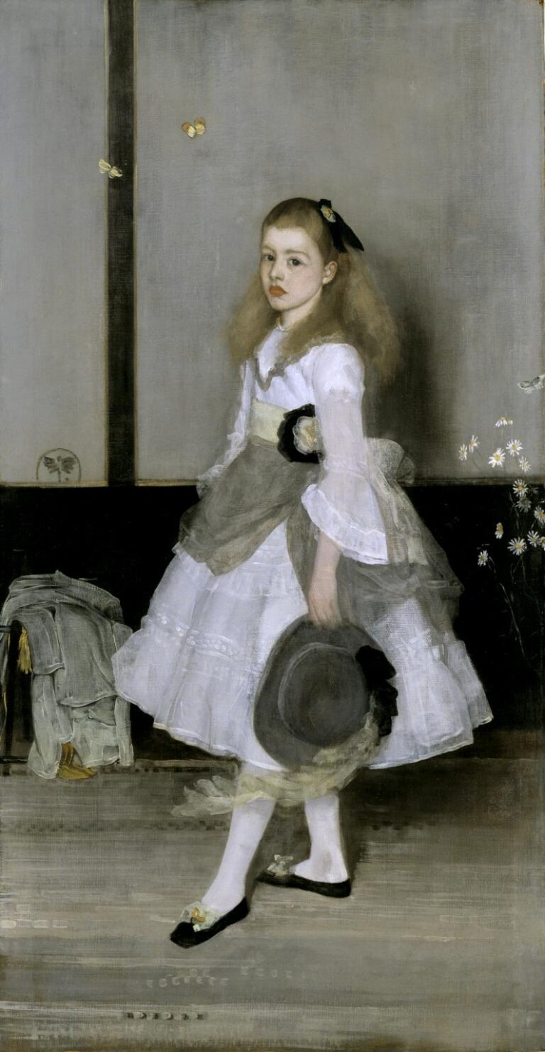 Harmonie en gris et vert : Miss Cicely Alexander – James Abbott McNeill Whistler James Abbott McNeill Whistler