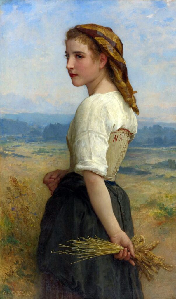 Glaneuse – William Bouguereau William Bouguereau