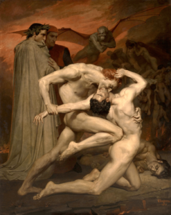 Dante et Virgile – William Bouguereau Tableaux Populaires