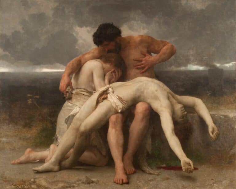 Premier Deuil – William Bouguereau William Bouguereau