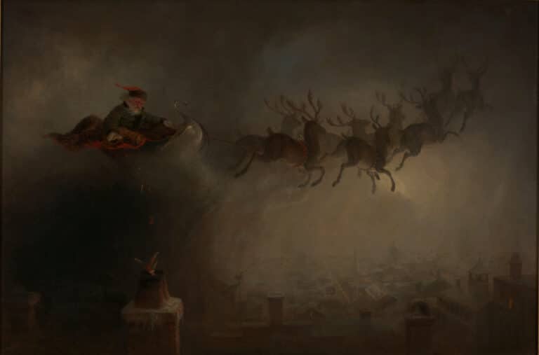 Le Père Noël – William Holbrook Beard William Holbrook Beard