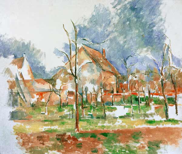 Paysage d’hiver de Giverny – Paul Cézanne Paul Cézanne