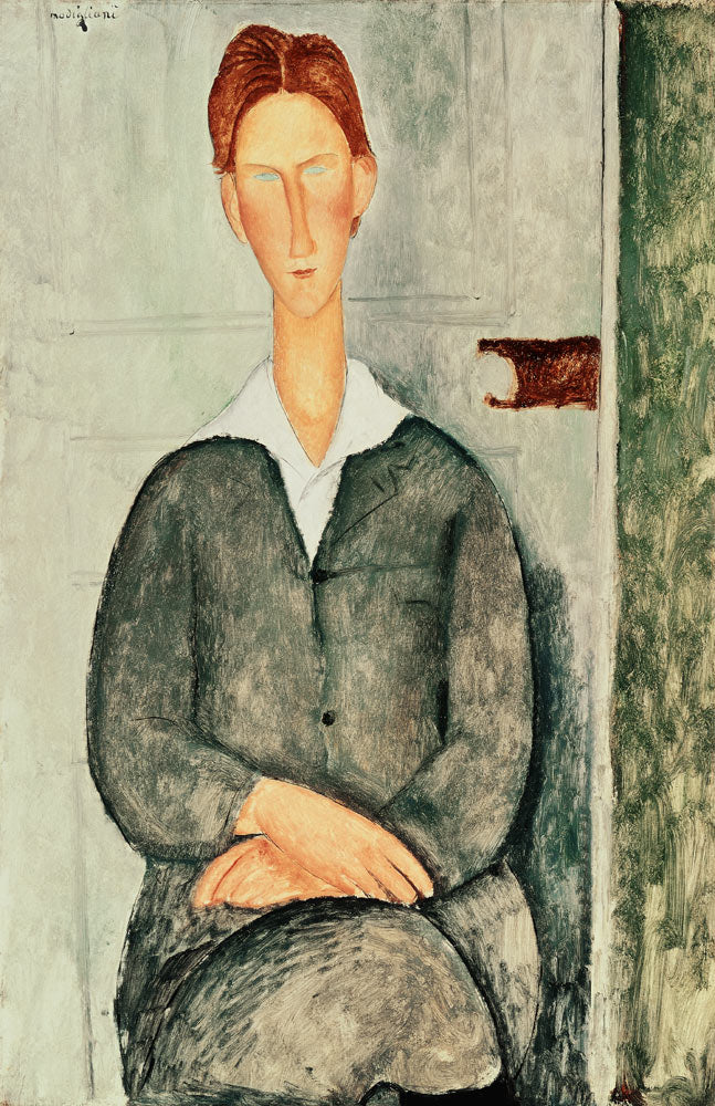 Jeune garçon aux cheveux roux – Amedeo Modigliani Amedeo Modigliani