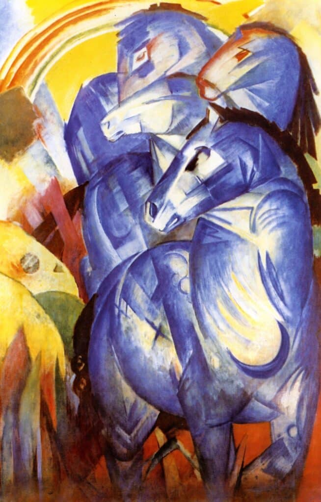 La Tour des chevaux bleus – Franz Marc Franz Marc