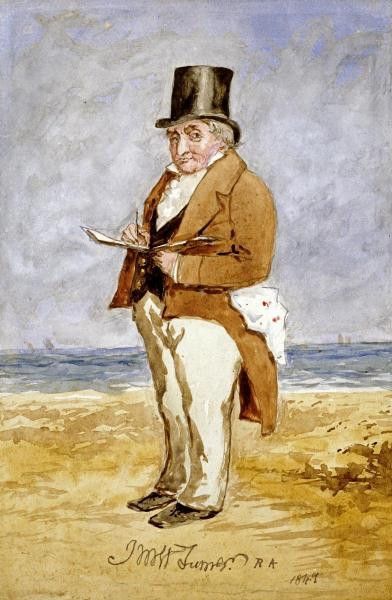 Portrait en pied de Joseph Mallord William Turner – William Turner William Turner