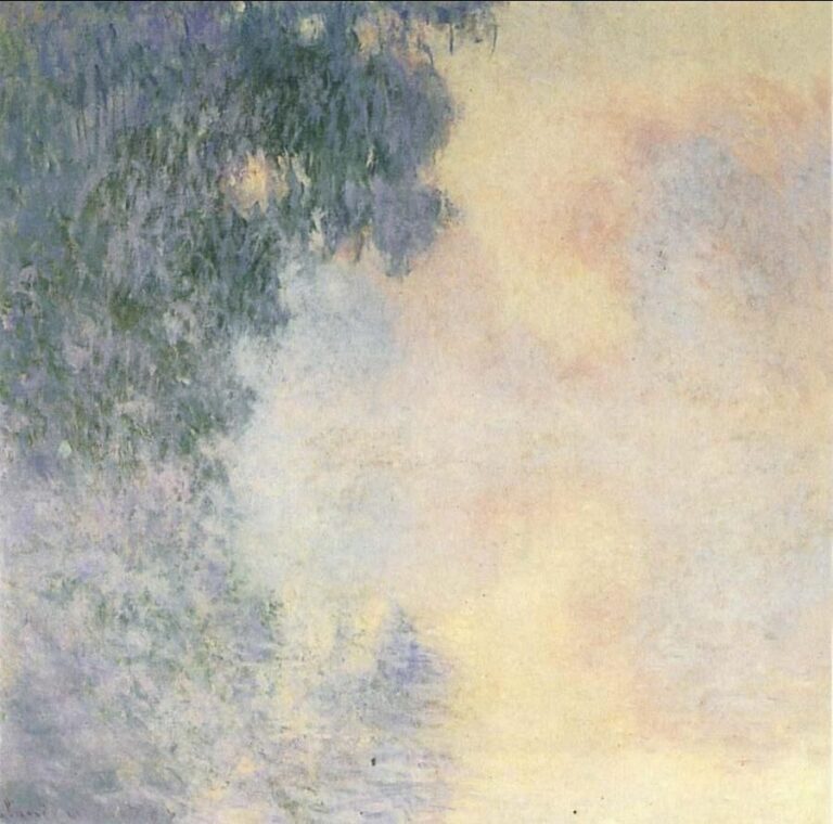 Bras de Seine près de Giverny, brouillard – Claude Monet Claude Monet