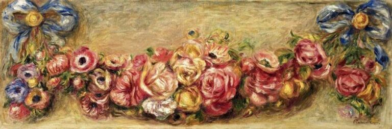 Guirlande de Roses – Pierre-Auguste Renoir Pierre-Auguste Renoir