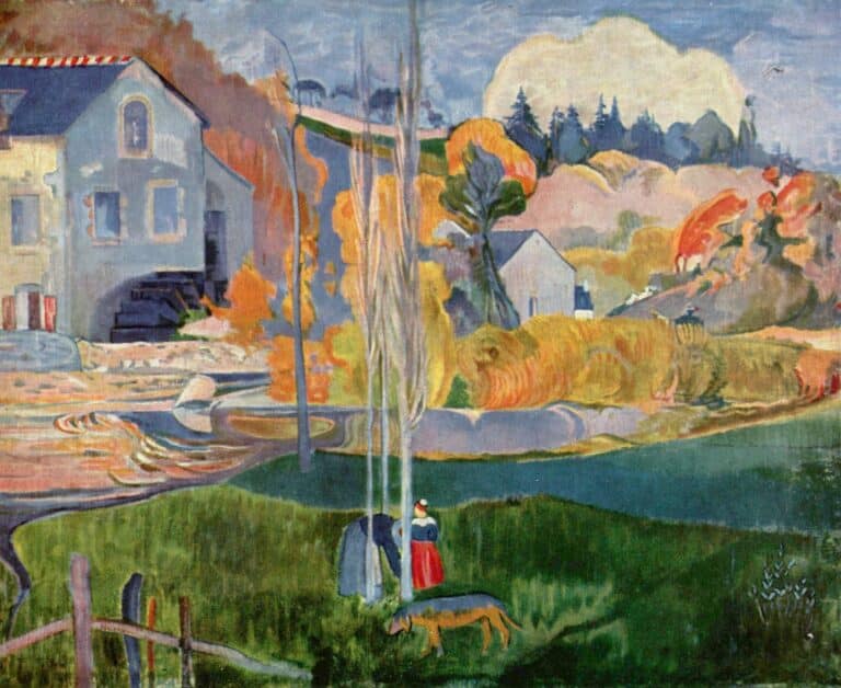 Paysage en Bretagne – Paul Gauguin Paul Gauguin