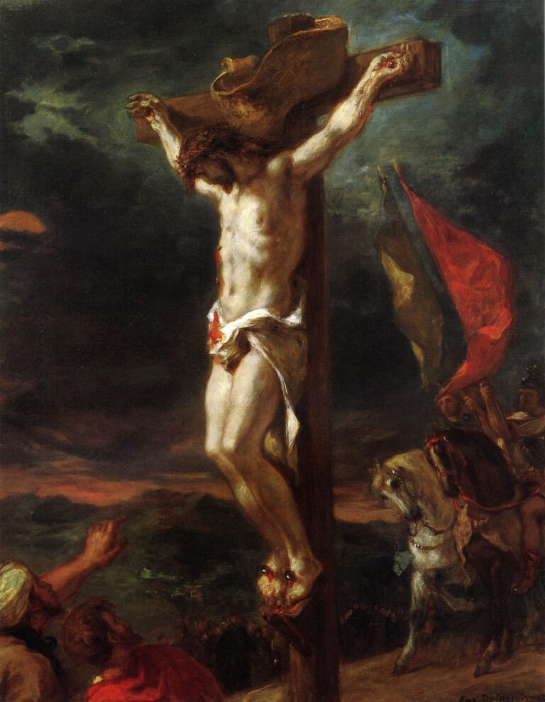 Le Christ sur la croix (1846) – Eugène Delacroix Eugène Delacroix