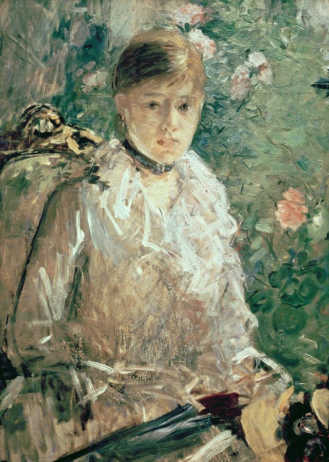 Portrait d’une jeune femme – Edouard Manet Édouard Manet