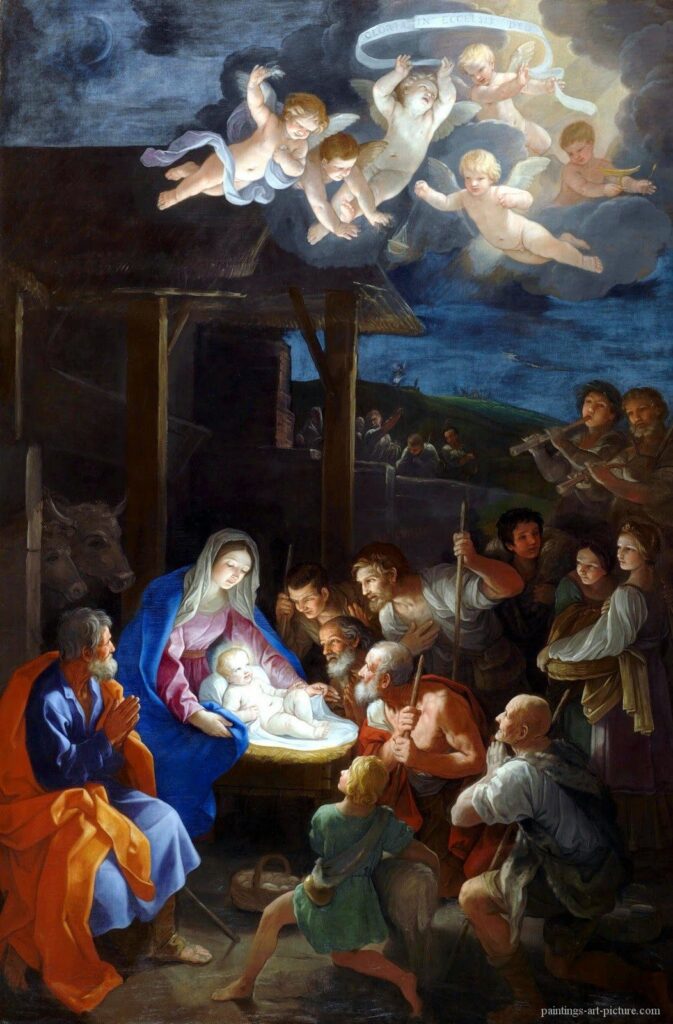 Adoration of the Shepherds – Guido Reni Guido Reni