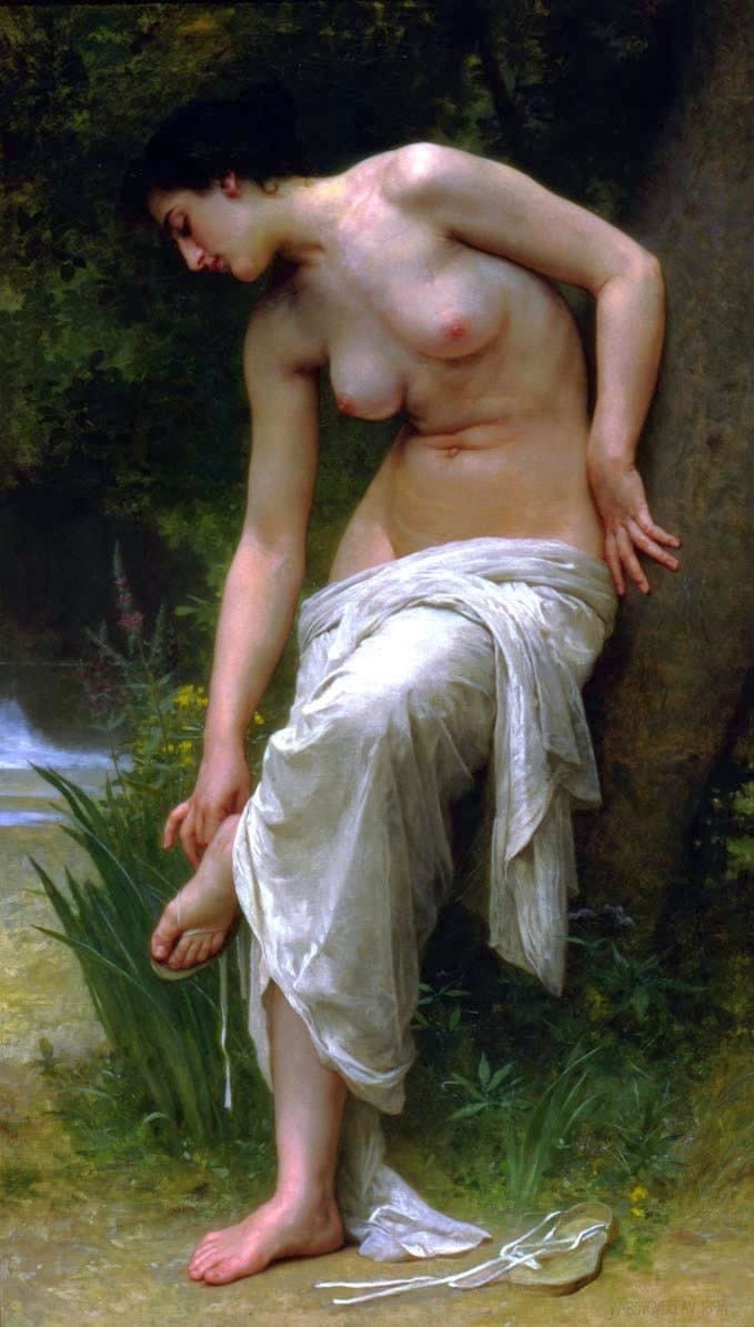 Après le bain, 1894 – William Bouguereau William Bouguereau