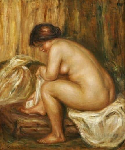 Après le bain, vers 1900 – Pierre-Auguste Renoir Pierre-Auguste Renoir