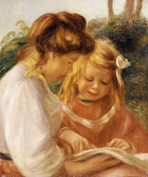 L’alphabet, Jean et Gabrielle – Pierre-Auguste Renoir Pierre-Auguste Renoir