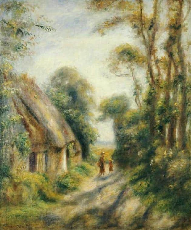 A la périphérie de Berneval – Pierre-Auguste Renoir Pierre-Auguste Renoir