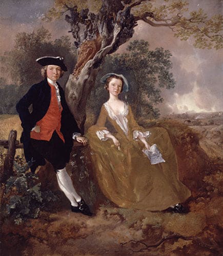 Un couple inconnu dans un paysage – Thomas Gainsborough Thomas Gainsborough