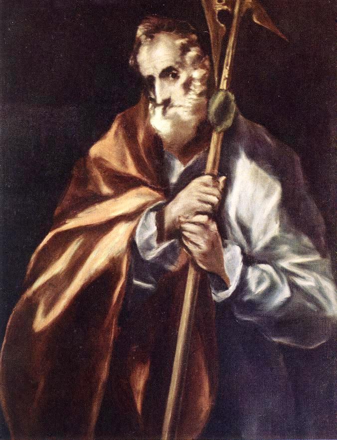 Apostle St. Thaddeus (Jude) – El Greco El Greco