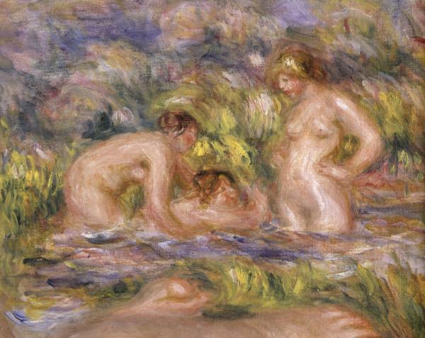 Baigneurs 1918 Détail – Pierre-Auguste Renoir Pierre-Auguste Renoir