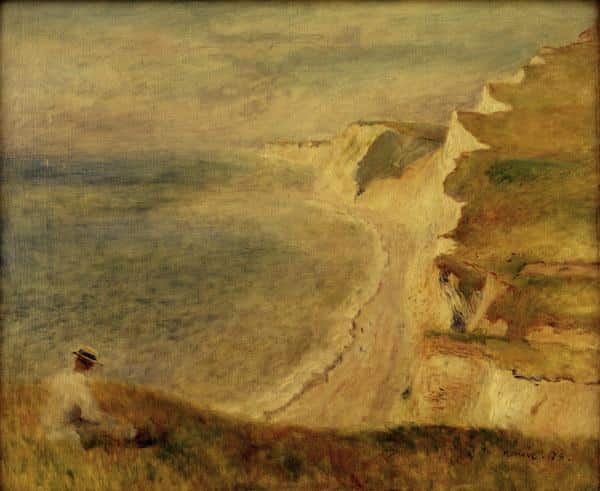 Falaise près de Pourville – Pierre-Auguste Renoir Pierre-Auguste Renoir