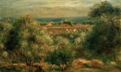 Vue de la mer depuis Haut-Cagnes – Pierre-Auguste Renoir Pierre-Auguste Renoir