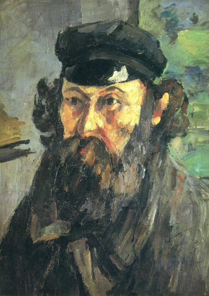 Auto-portrait avec le chapeau – Paul Cézanne Paul Cézanne