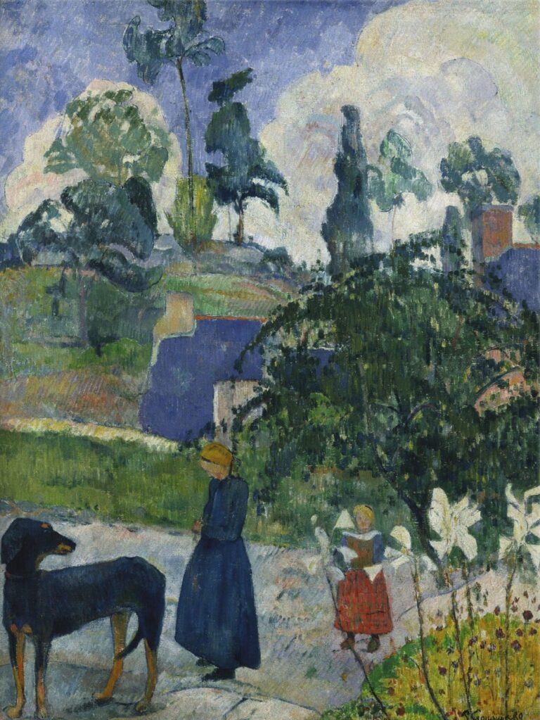 Dans les lis – Paul Gauguin Paul Gauguin