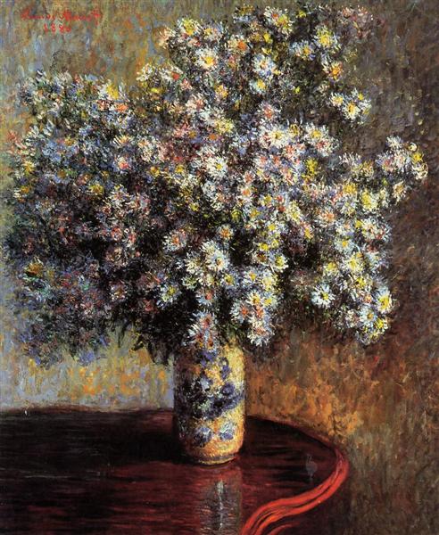 Le bouquet d’asters – Claude Monet Claude Monet