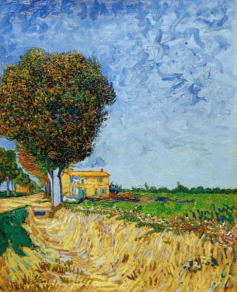 Avenue près d’Arles – Van Gogh Vincent Van Gogh