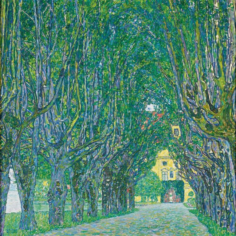 Avenue dans le parc de Schloss Kammer – Gustav Klimt Gustav Klimt