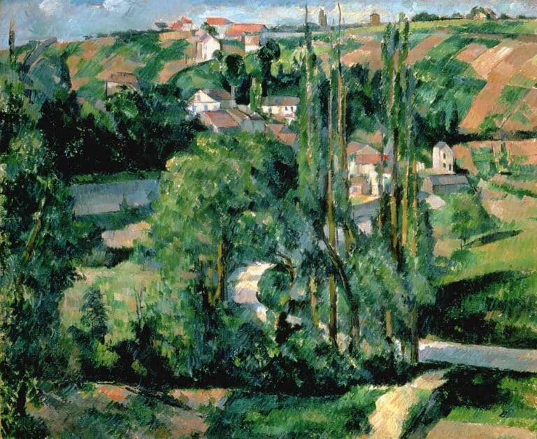 Cote du Galet, at Pontoise – Paul Cézanne Paul Cézanne