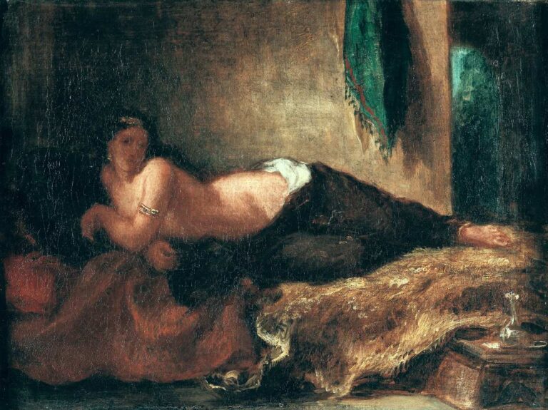 Odalisque – Eugène Delacroix Eugène Delacroix