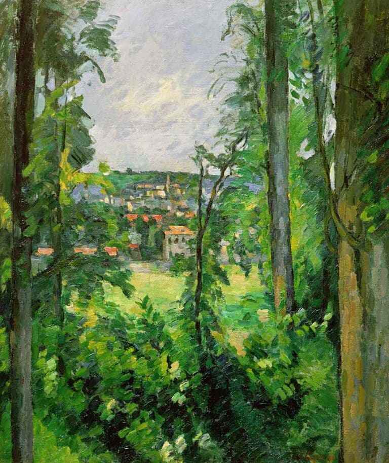 Auvers, vue de la périphérie – Paul Cézanne Paul Cézanne