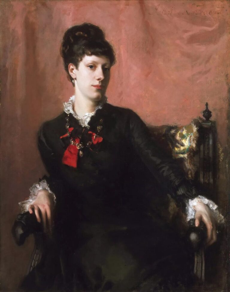 Portrait de Frances Sherborne Ridley Watts – John Singer Sargent John Singer Sargent