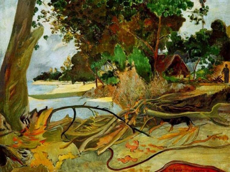 Te burao (Hibiscus) – Paul Gauguin Paul Gauguin