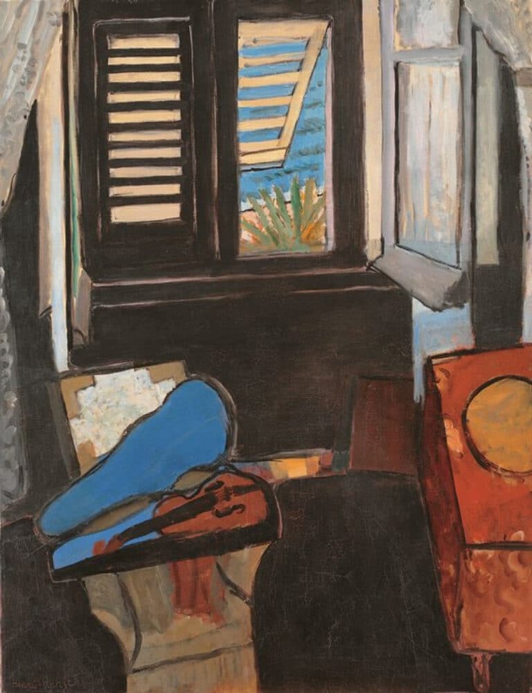 Intérieur avec violon – Matisse Henri Matisse