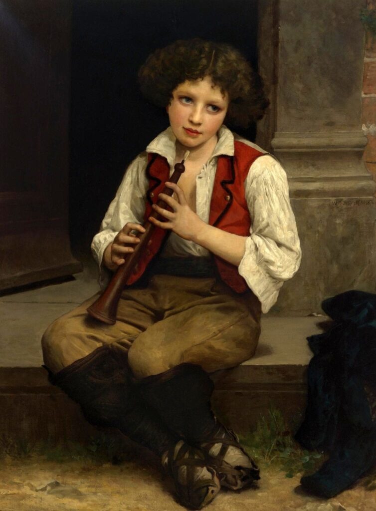 Pifferaro – William Bouguereau William Bouguereau