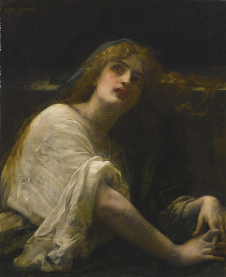 Marie-Madeleine au tombeau – Alexandre Cabanel Alexandre Cabanel