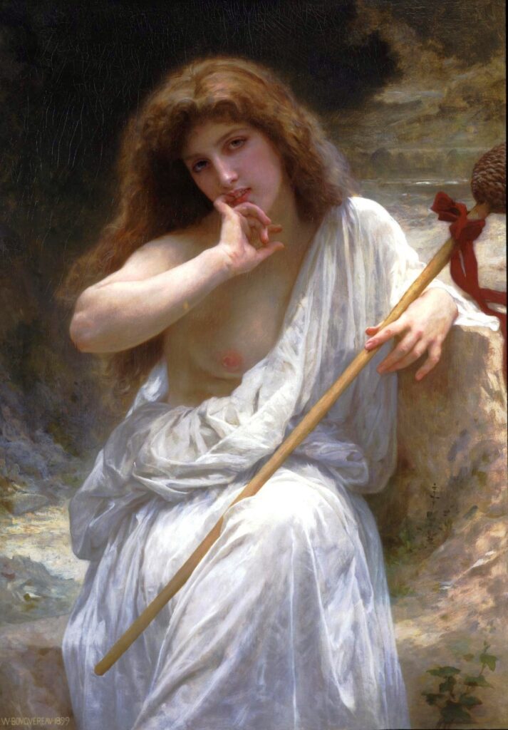 Bacchante – William Bouguereau William Bouguereau