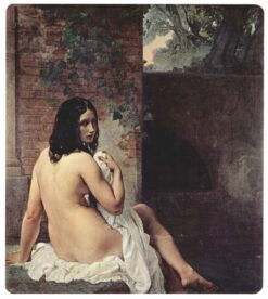 Back view of a bather – Francesco Hayez Francesco Hayez